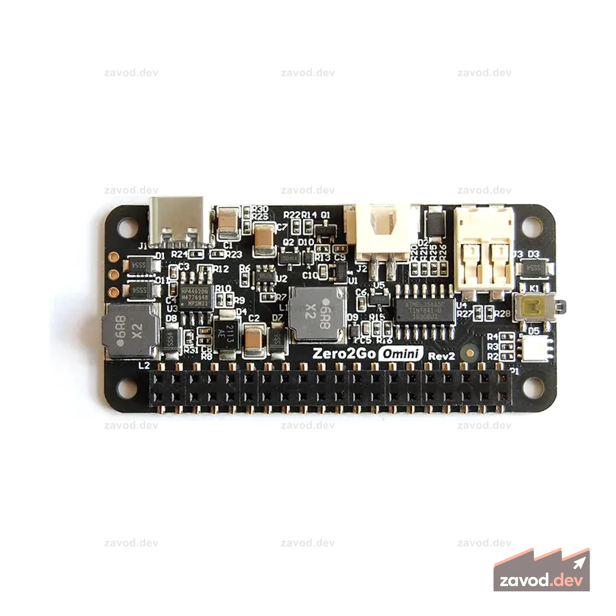 Zero2Go Omini Rev2: многоканальный источник питания с широким входным диапазоном для Raspberry Pi