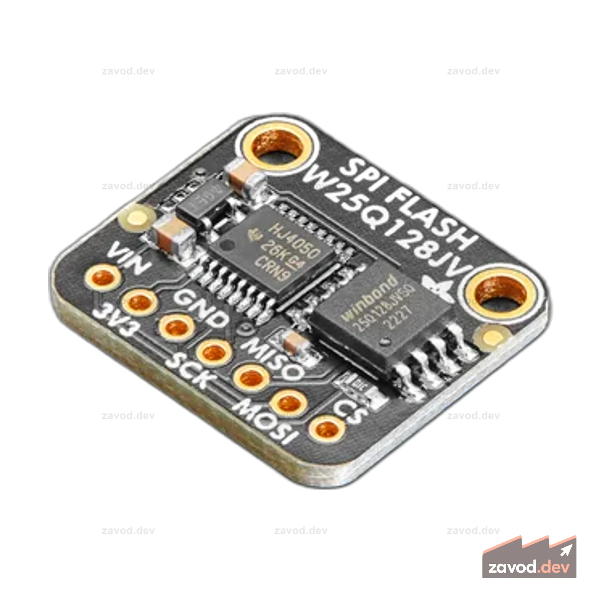 Adafruit SPI FLASH Breakout W25Q128 - 128 МБит/16 МБайт