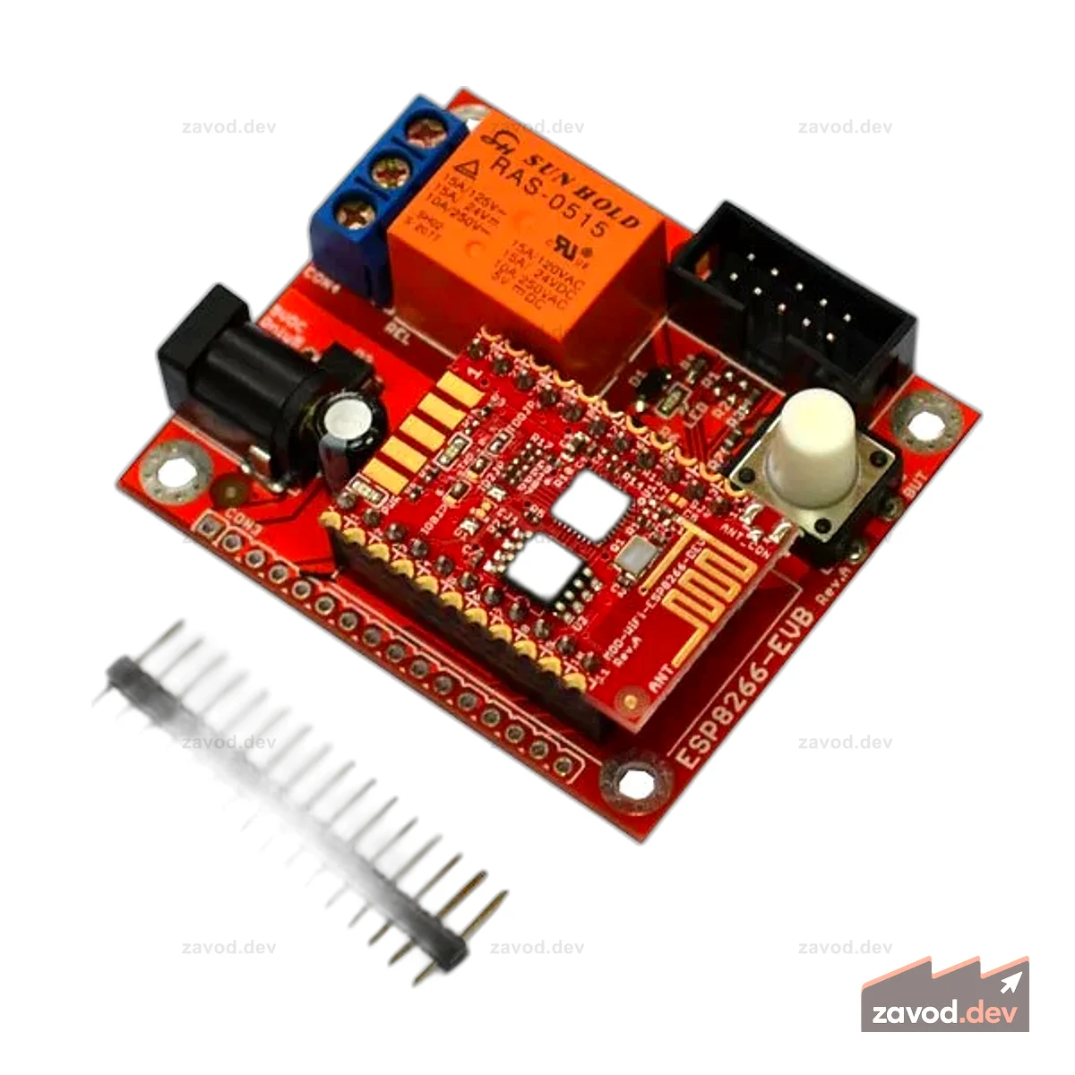 ESP8266-EVB - EVALUATION BOARD FOR ESP8266 WITH RELAY
