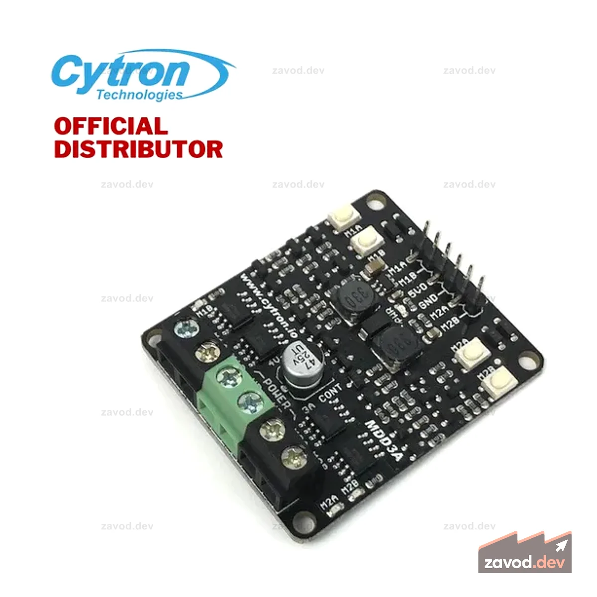 Cytron 3 Amp 4V-16V Драйвер двигателя постоянного тока (2 канала)