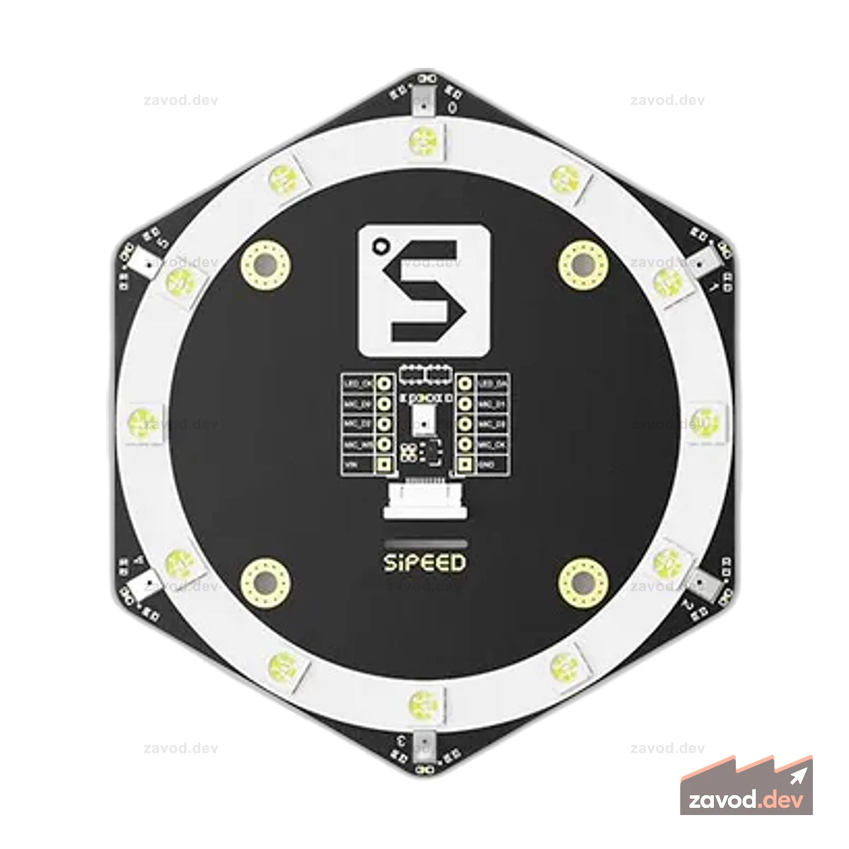 Микрофонный массив Sipeed 6+1 для док-станции/Go/Bit