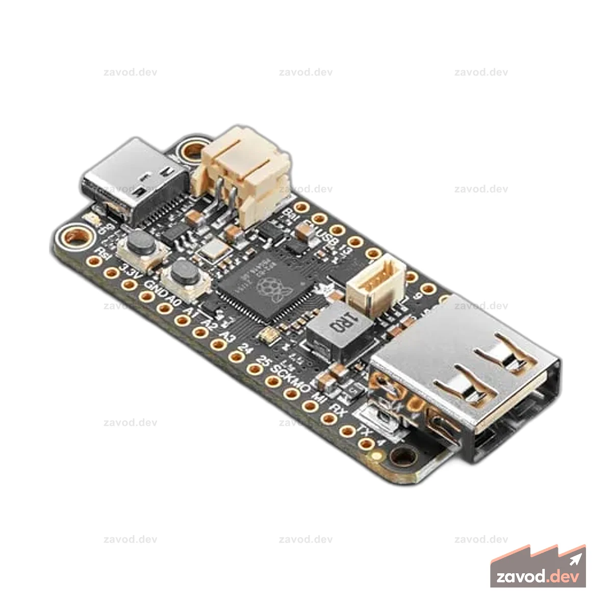 Adafruit Feather RP2040 с USB-хостом типа A