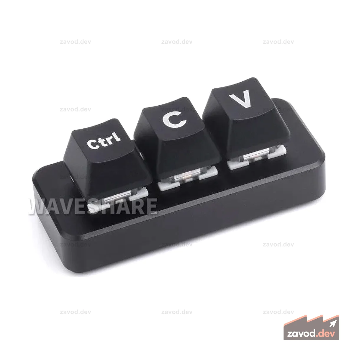 RP2040-Клавиатура-3-PLUS — Waveshare 3 USB