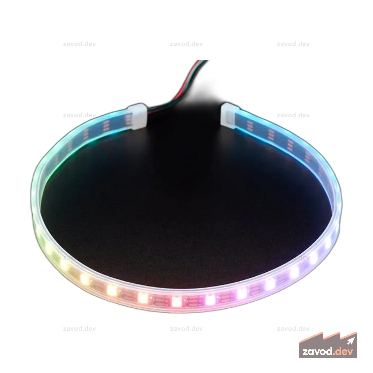 Светодиодная лента Adafruit NeoPixel с 3-контактным разъемом JST PH — 60 светодиодов на метр — 0,5 метра