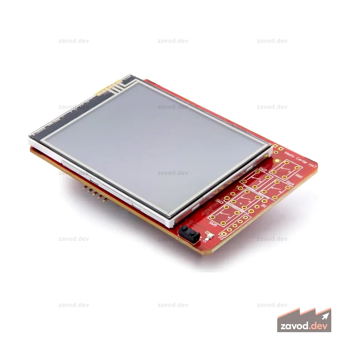 Медиацентр HAT для Raspberry Pi