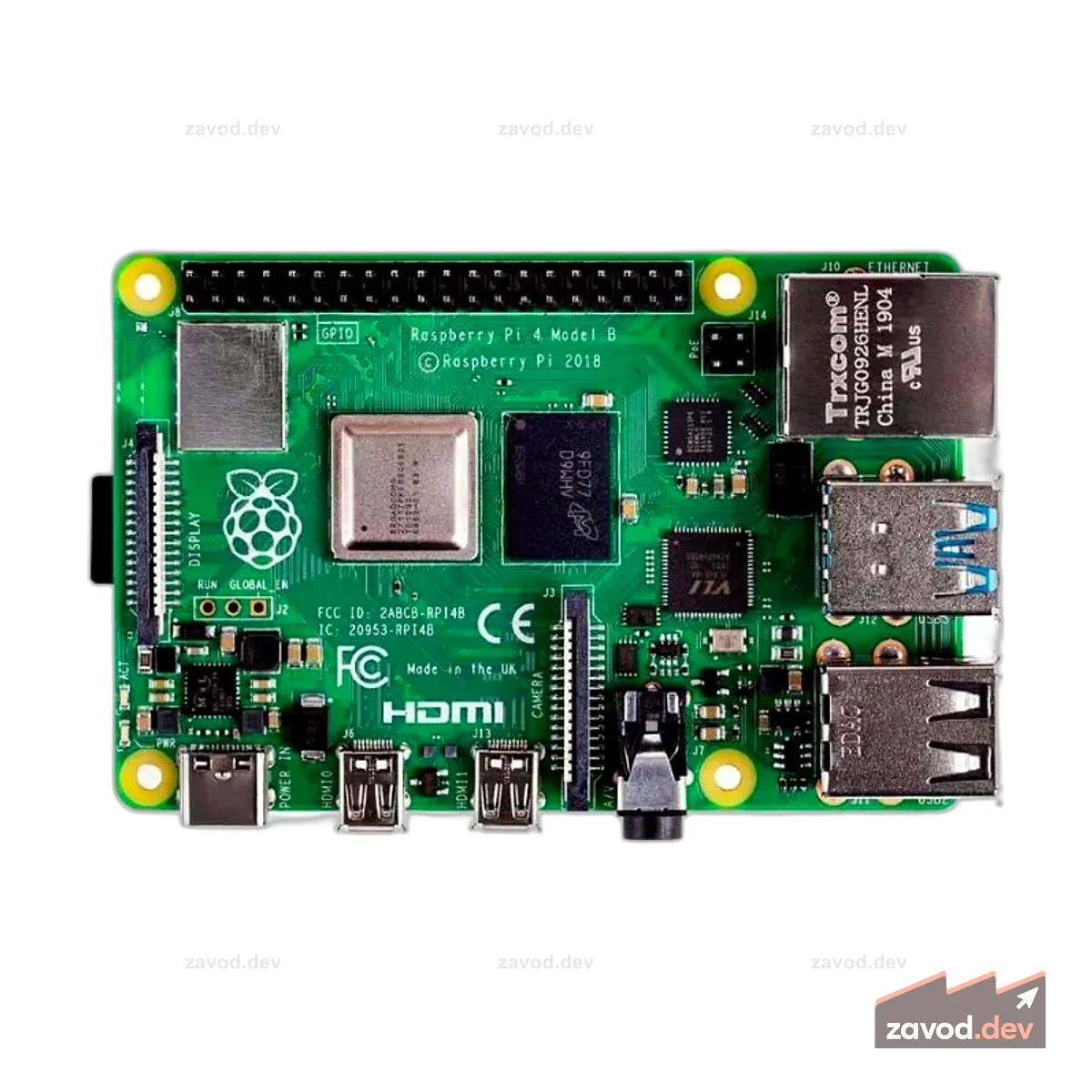 Raspberry Pi 4 Модель B 1 ГБ оперативной памяти