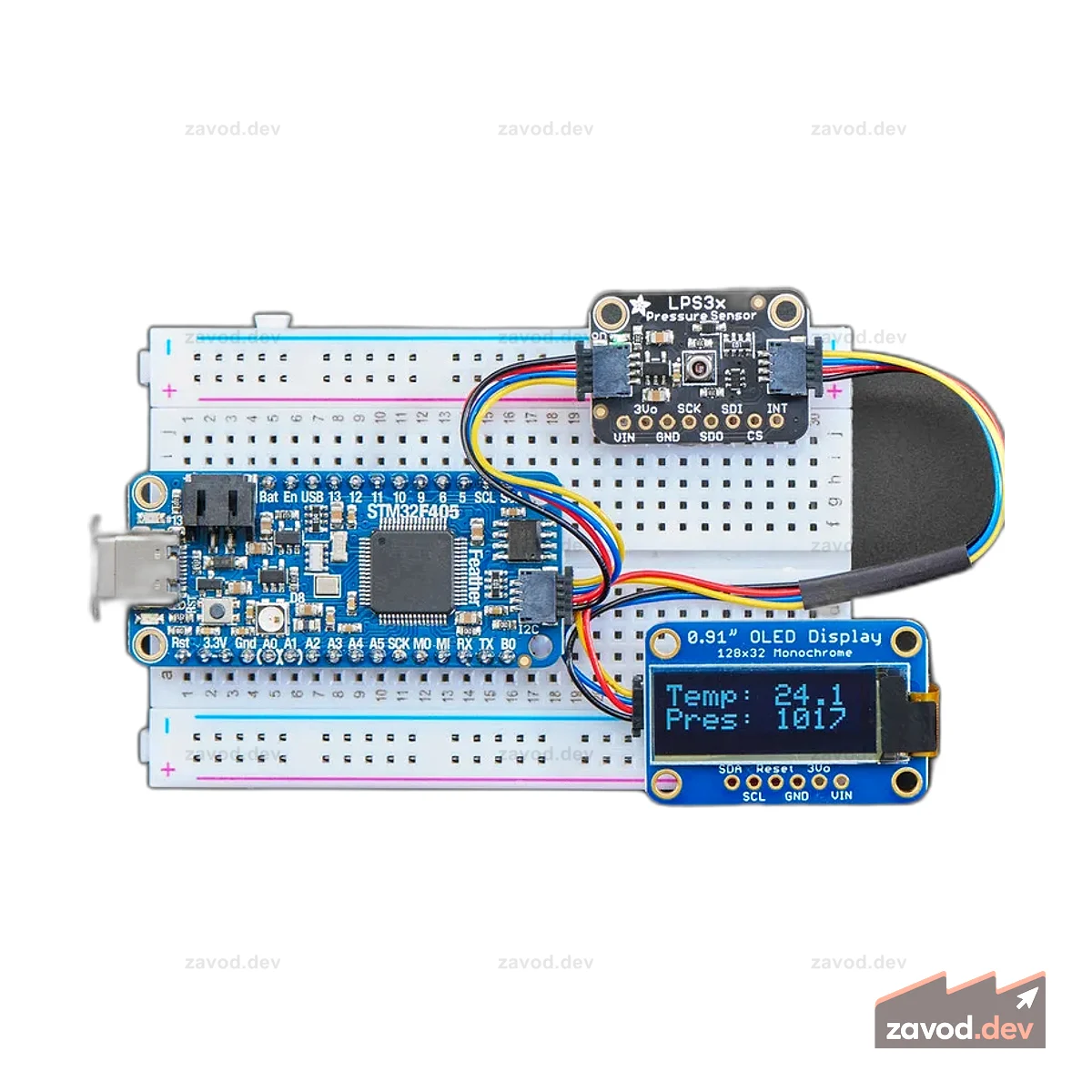 Adafruit LPS33HW Водостойкий датчик давления