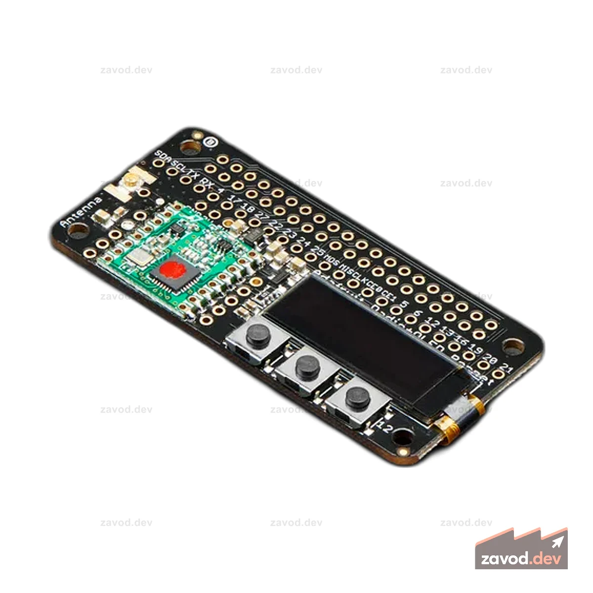 Капот радиопередатчика Adafruit RFM69HCW - 433 МГц RadioFruit
