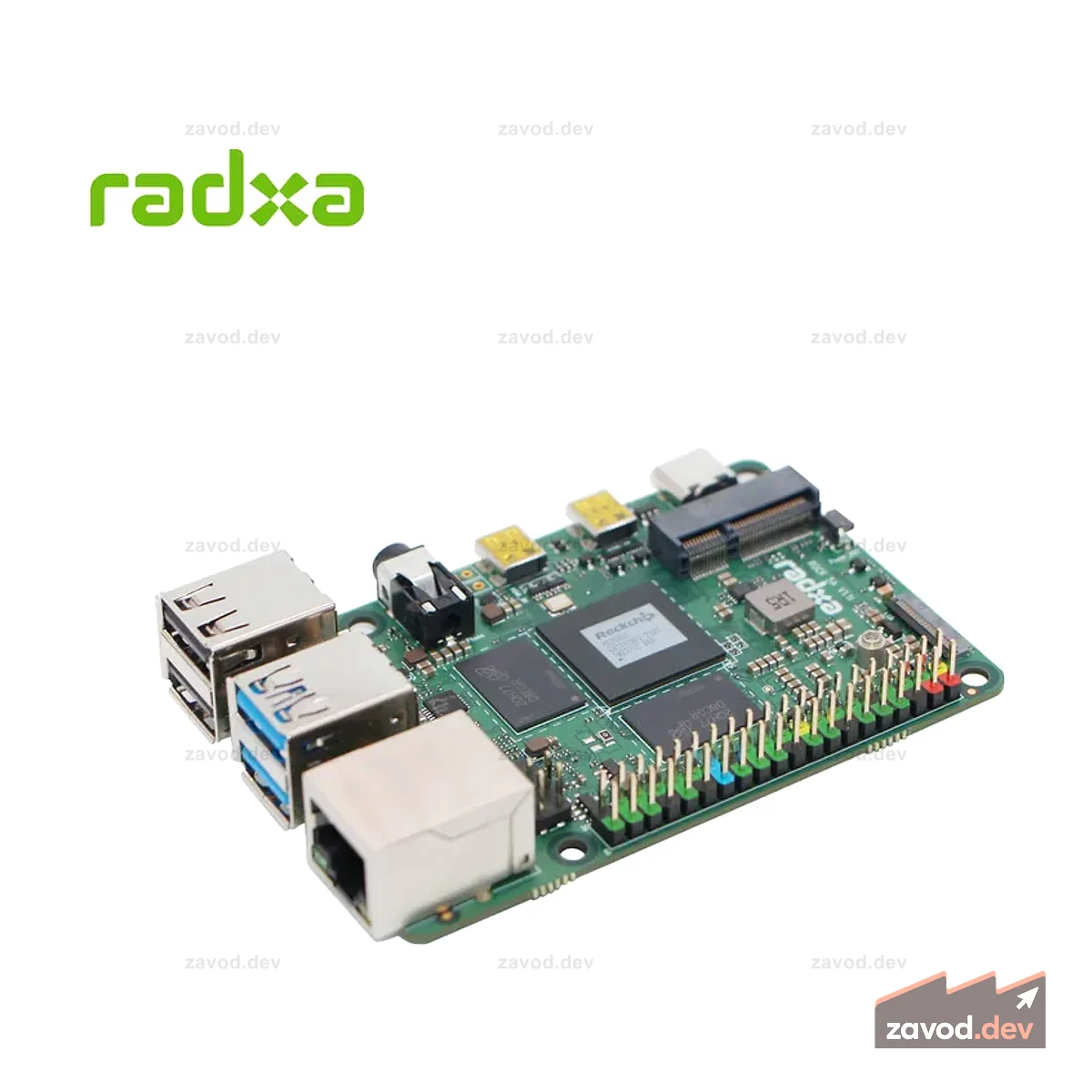 Radxa ROCK 5A --- 8K Качество на ладони