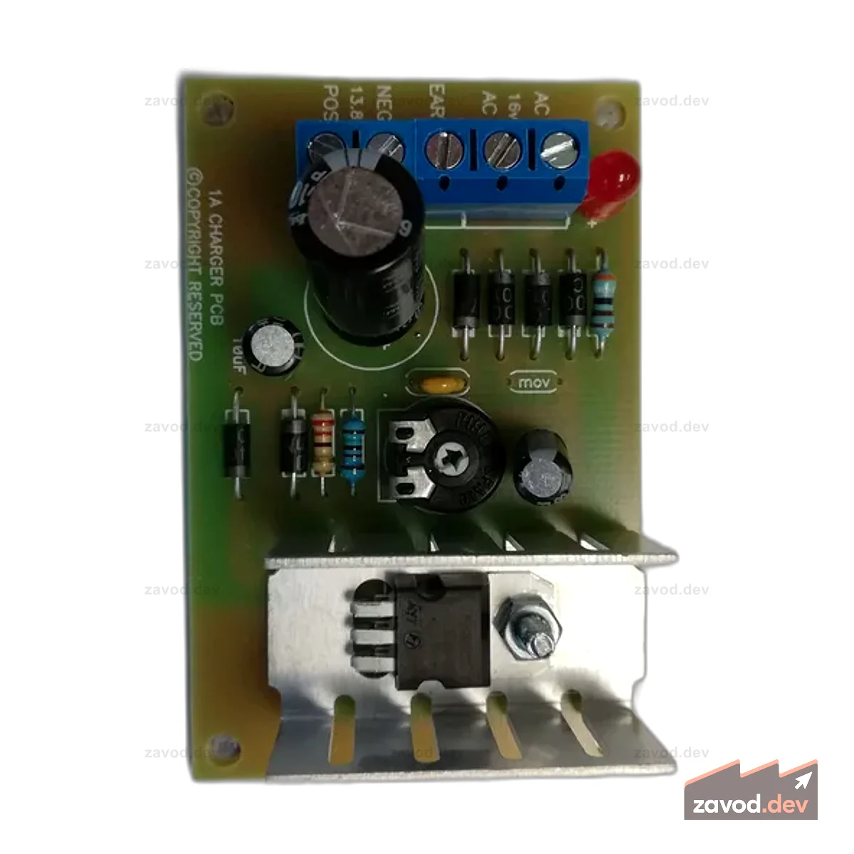 CEM 13,8V/1A LEAD ACID CHARGER