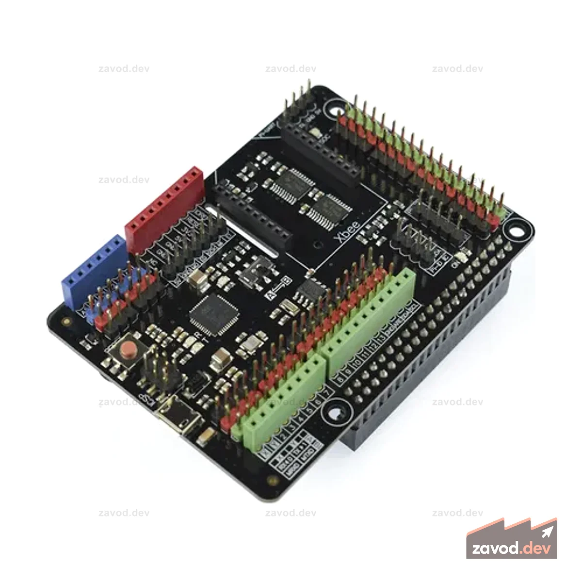 Gravity: Arduino Shield для Raspberry Pi B+/2B/3B/3B+/4B