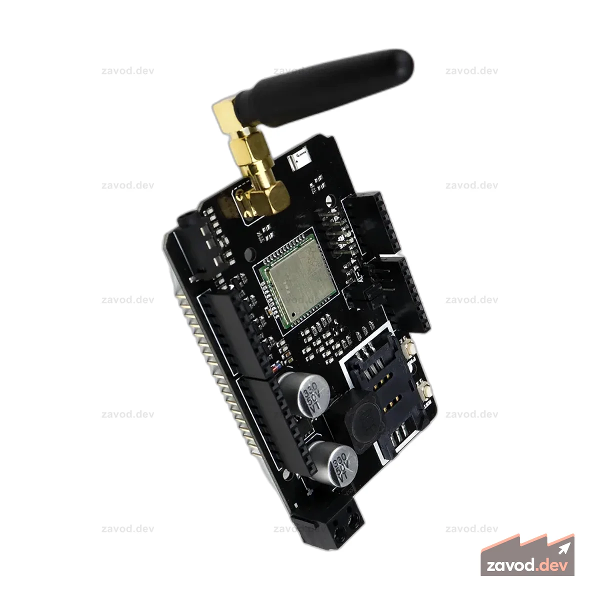 SmartElex GSM/GPRS Shield для Arduino - модуль Quectel M66