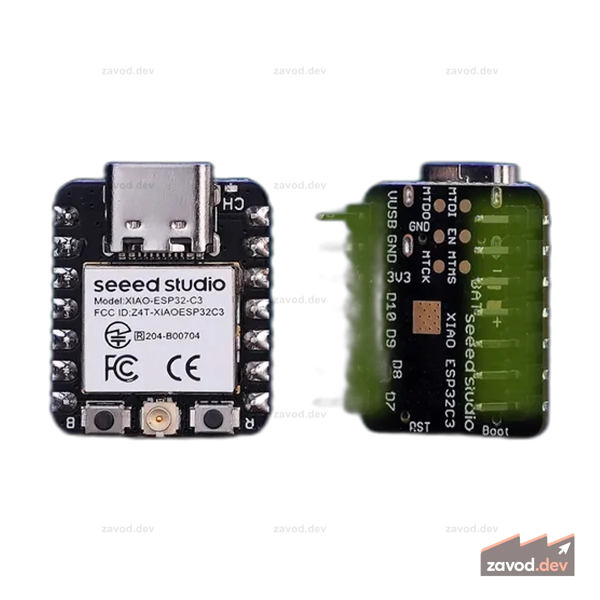 Seeed Studio XIAO ESP32-C3 (предварительно припаянный)