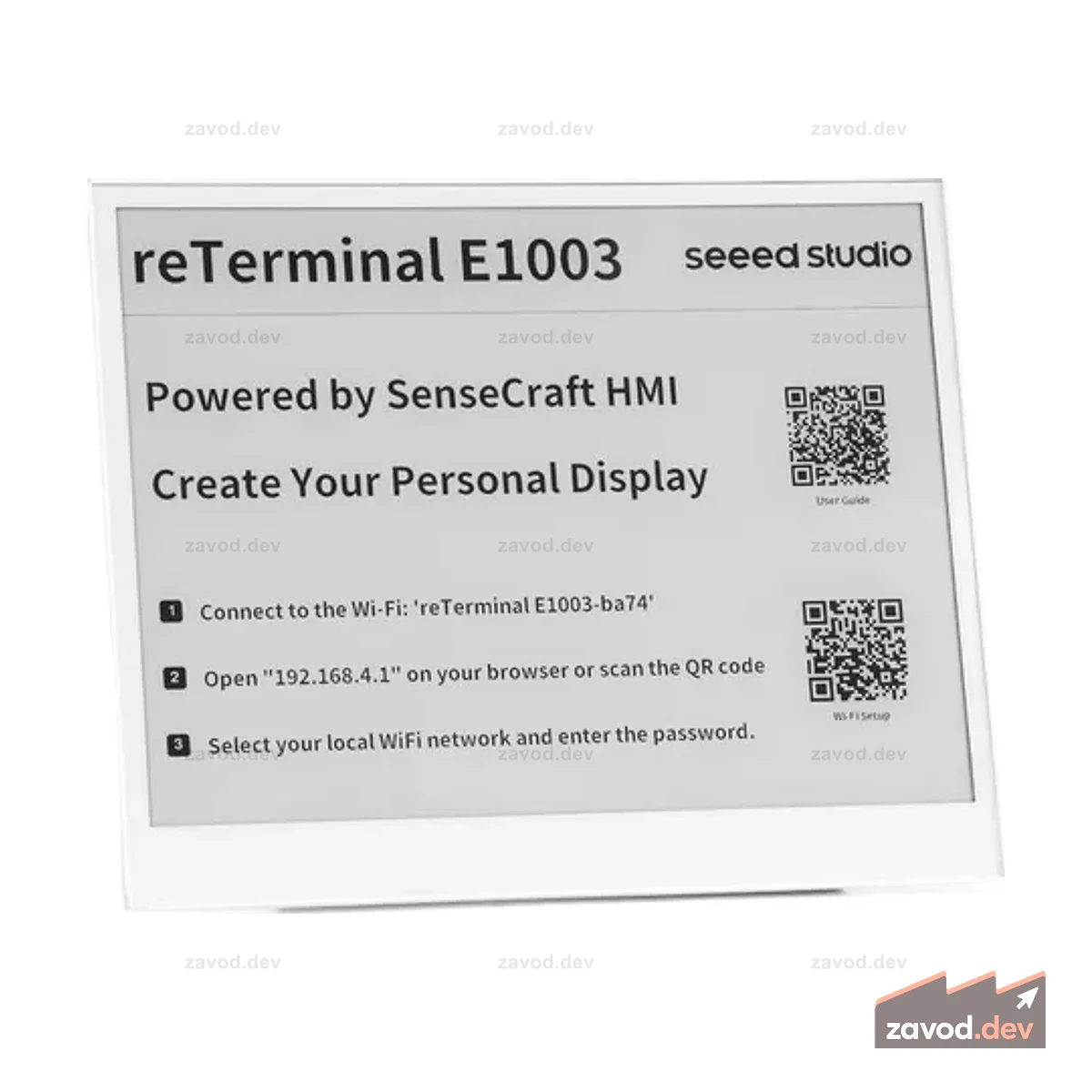 reTerminal E1003 Электронный дисплей