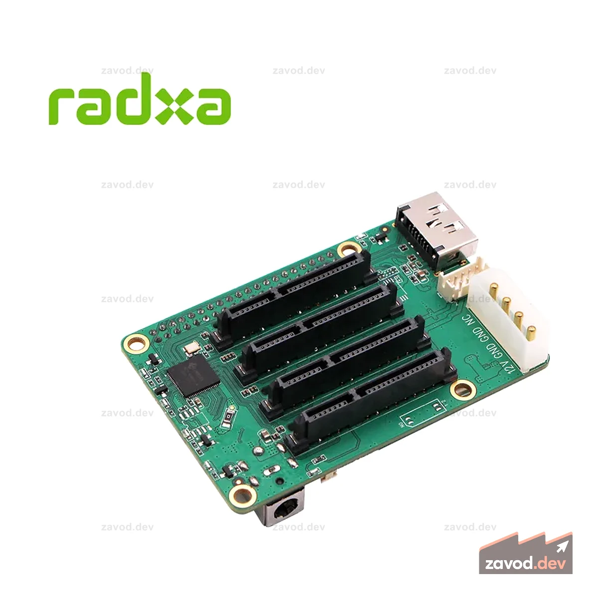 Radxa Penta SATA HAT - Шляпа до 5x SATA дисков