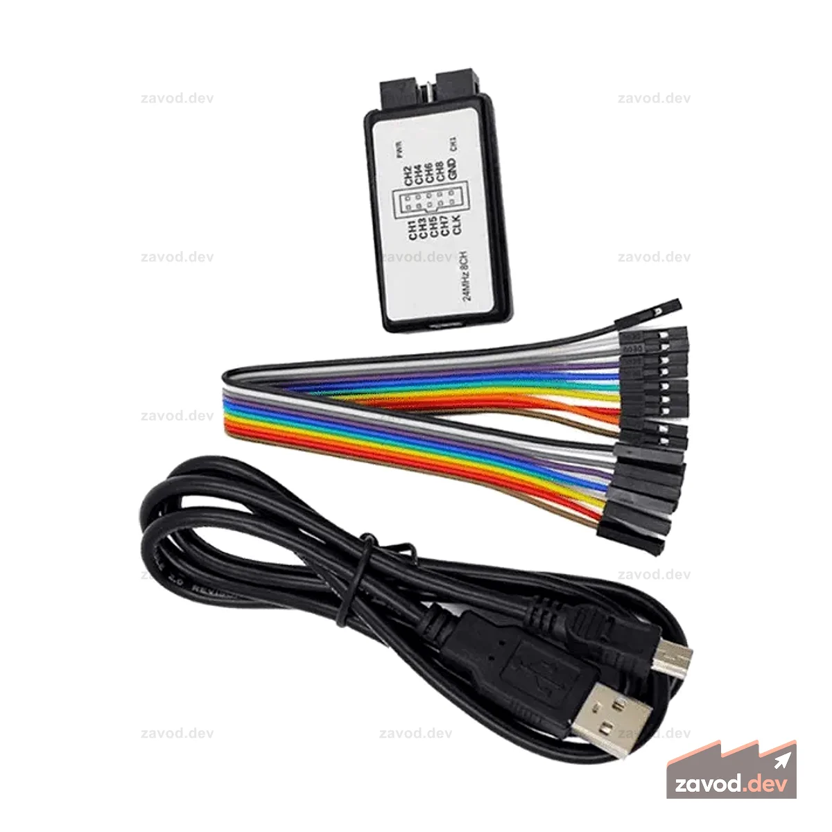 8-канальный USB-логический анализатор