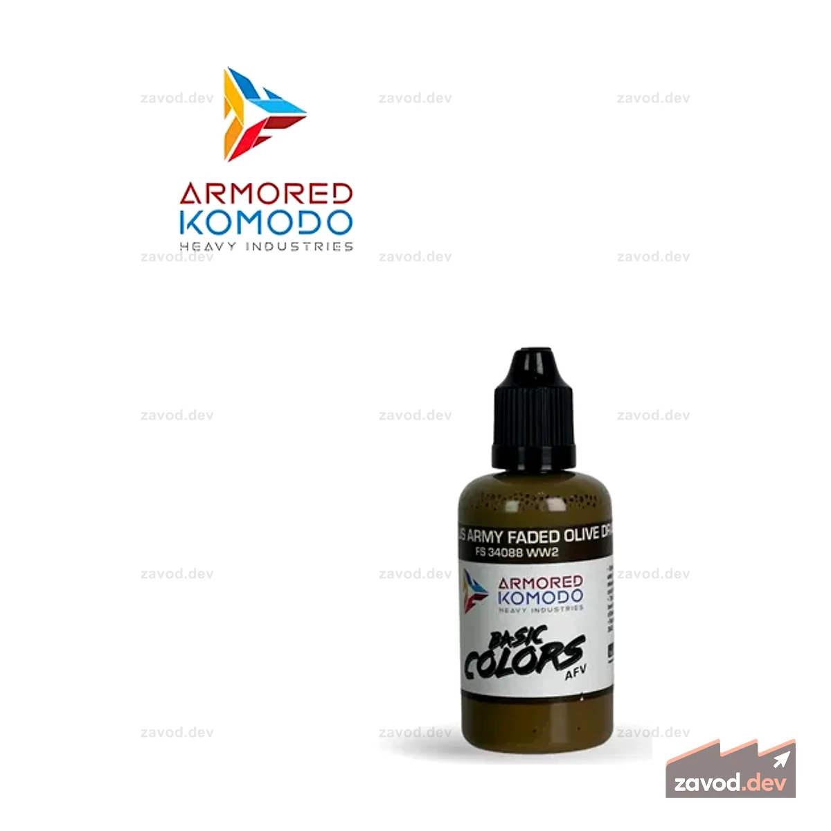 Arkom Lacquer Армия США Faded Olive Drab 50 мл PH369