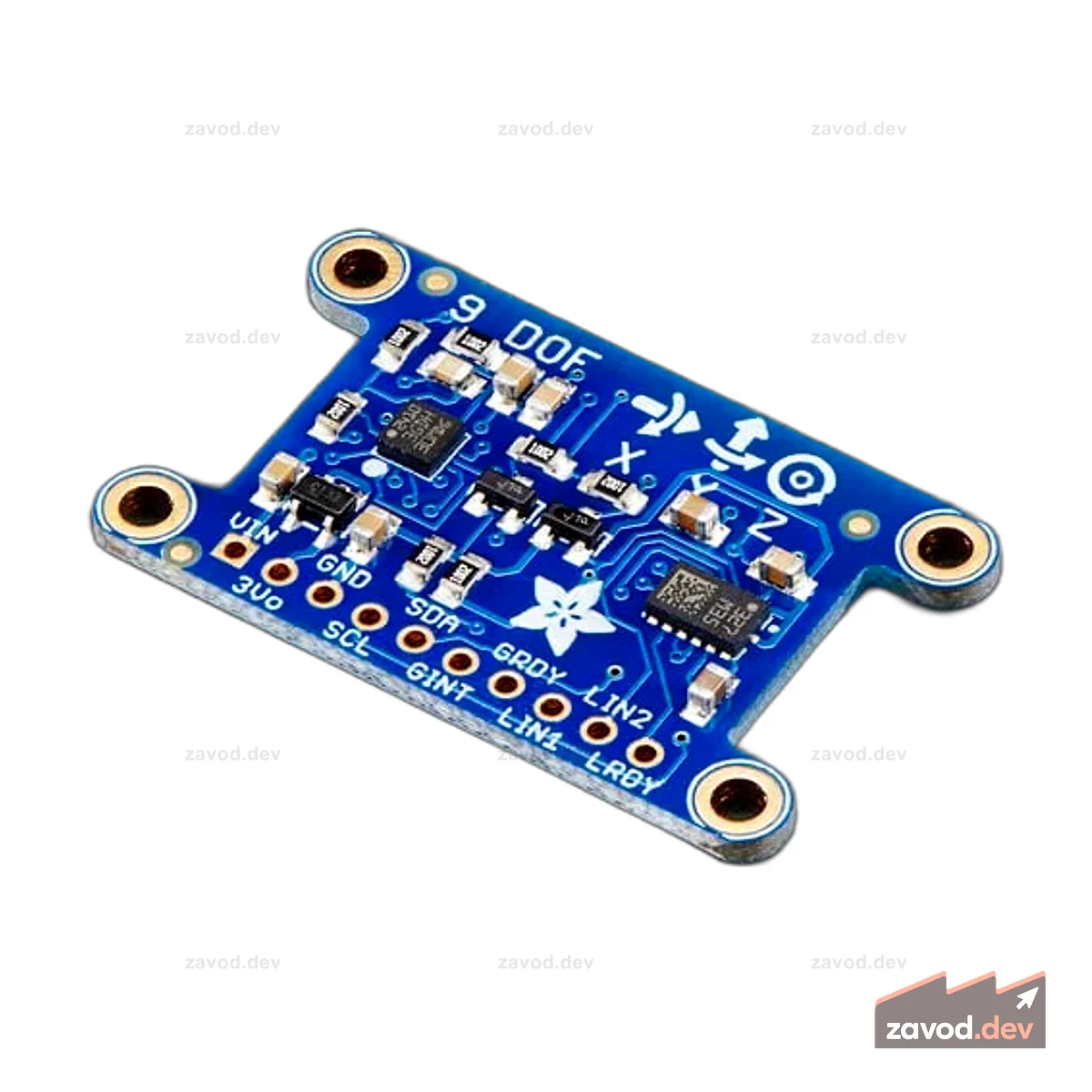 Adafruit 9-DOF IMU Breakout - L3GD20H + LSM303