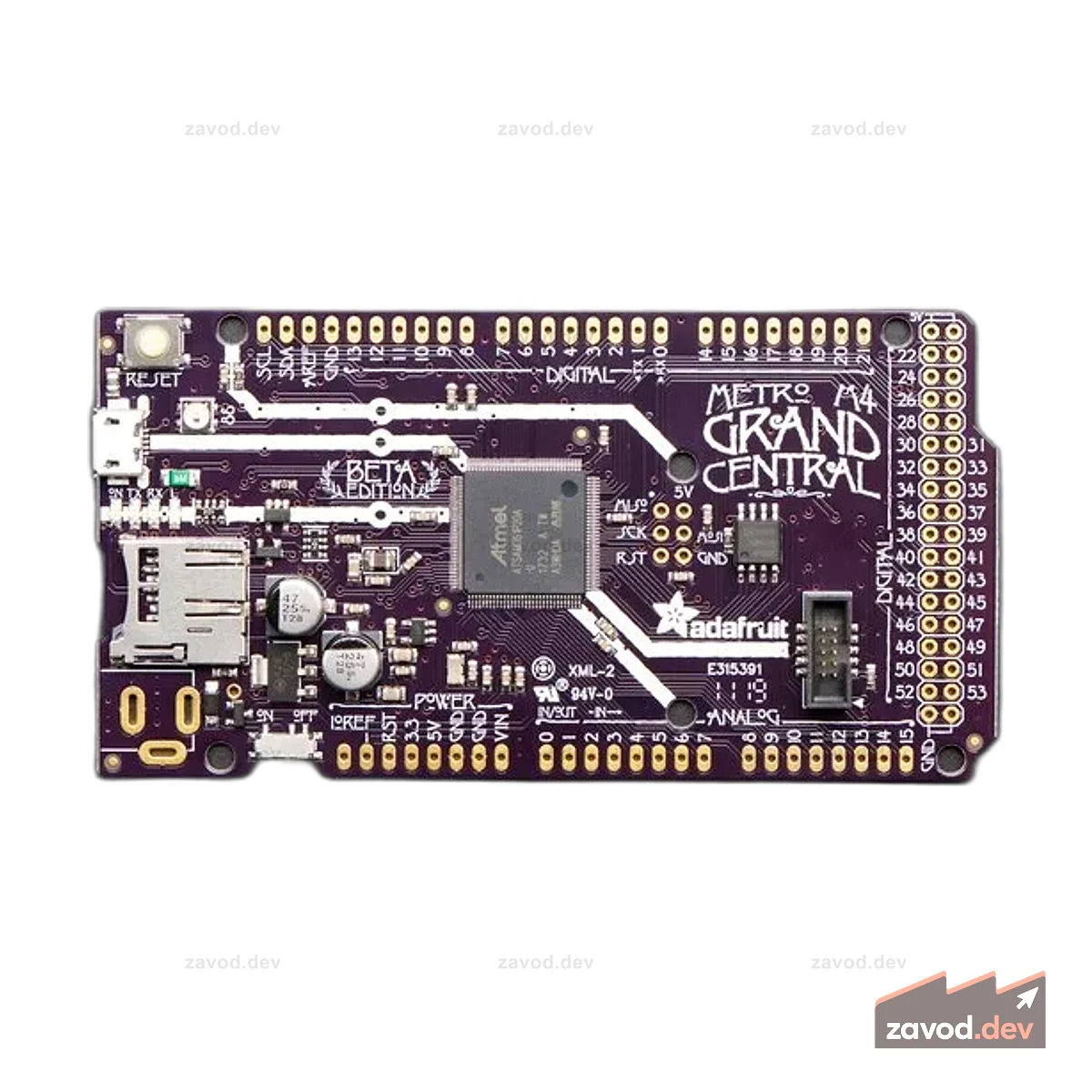 Adafruit Grand Central M4 Express с SAMD51