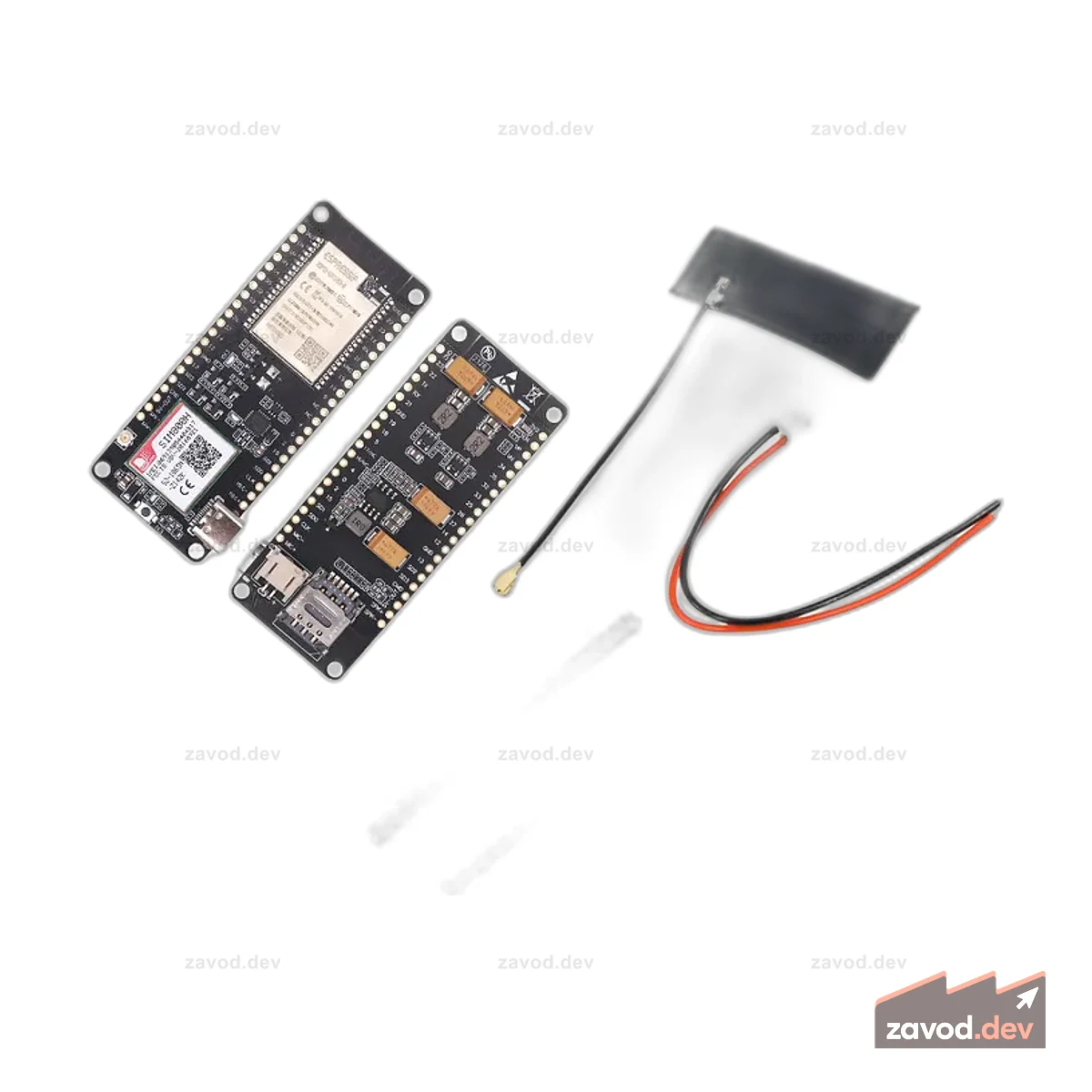 Непаянный беспроводной модуль TTGO T-Call V1.4 ESP32, SIM-антенна, SIM-карта, модуль SIM800L, чип CP2104