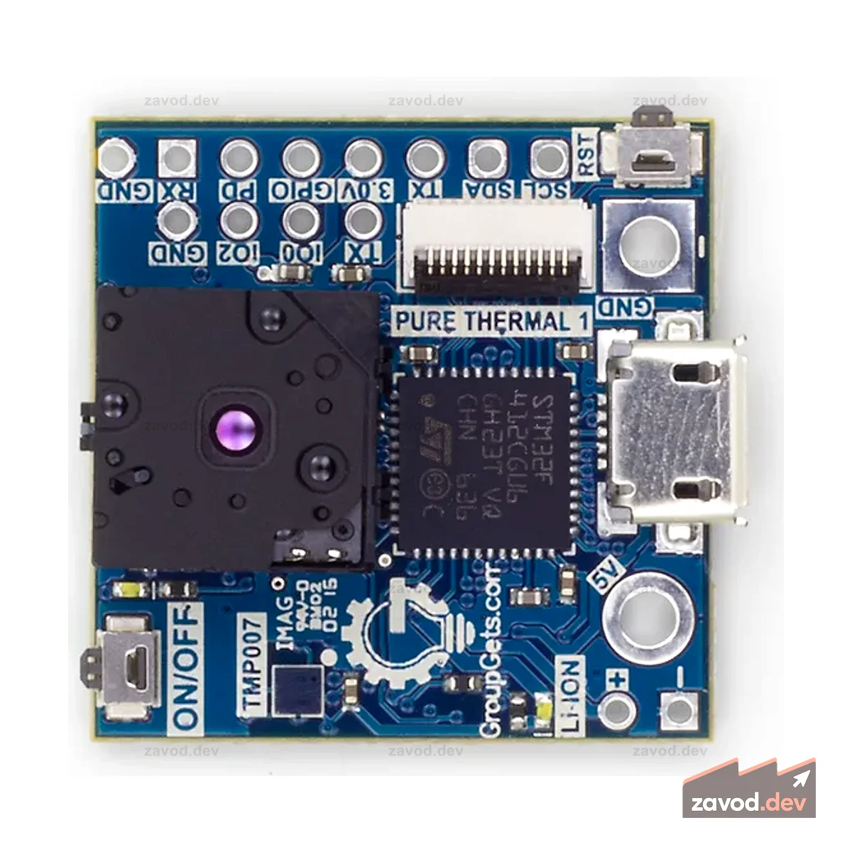 PureThermal 1 с радиометрическим датчиком FLIR Lepton 2.5