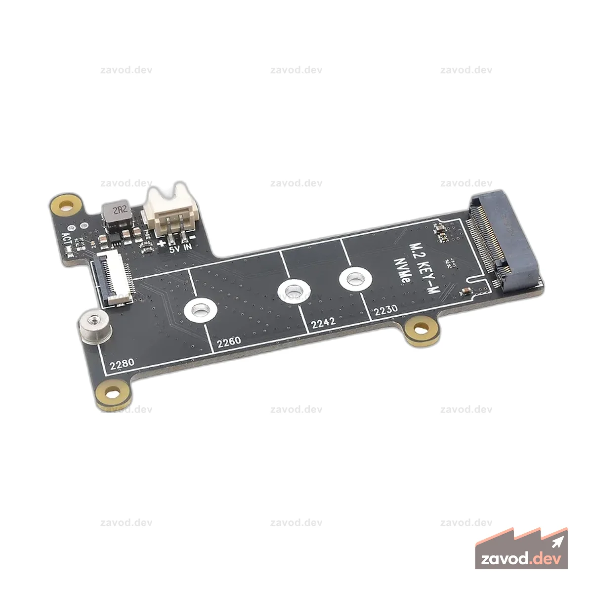 Дополнение SupTronics X1001 NVMe для Raspberry Pi 5