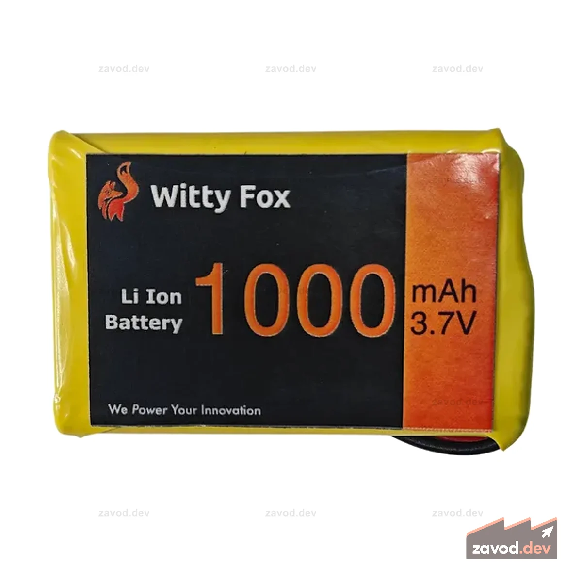 Witty Fox 3,7 В 1000 мАч литий-ионный аккумулятор