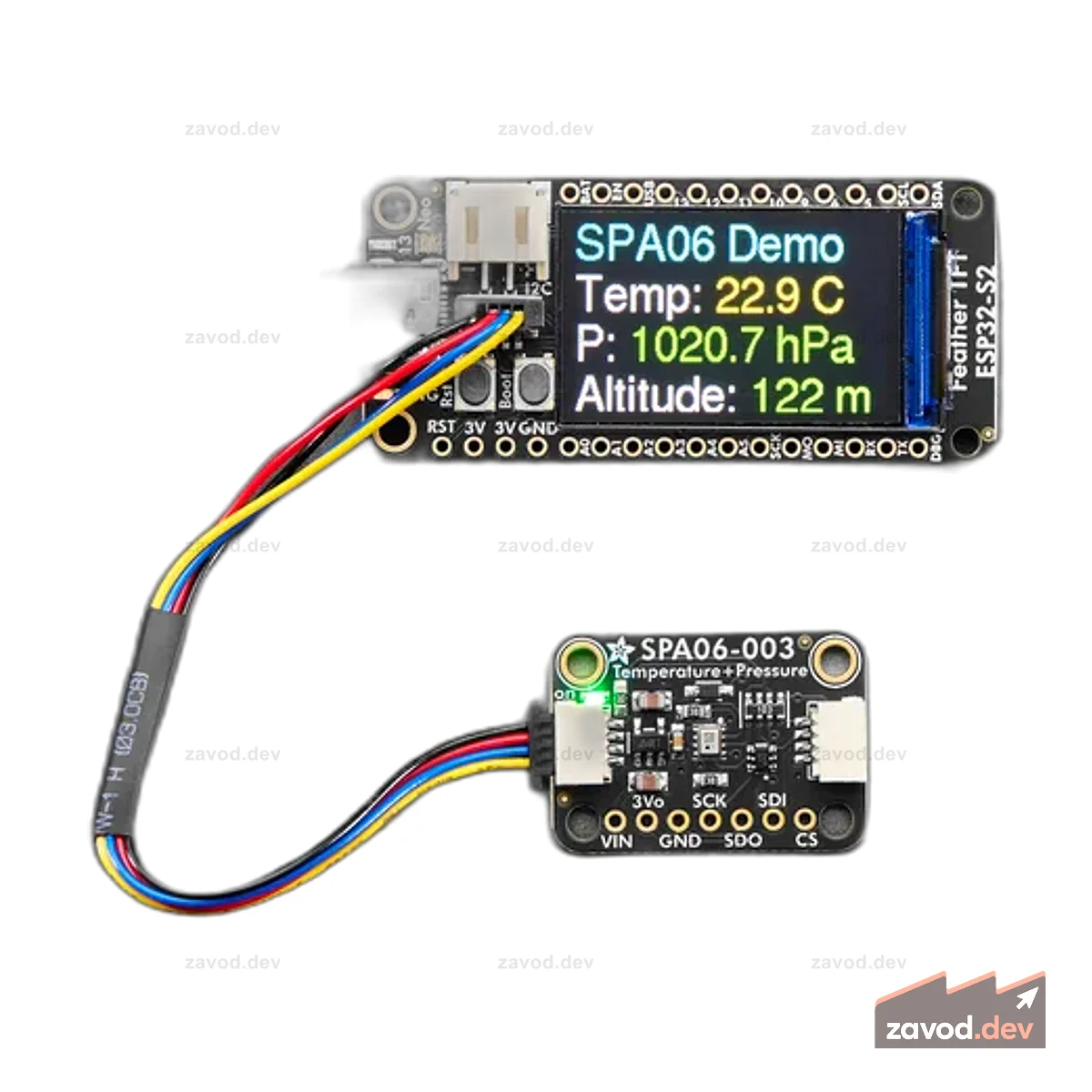 Adafruit SPA06-003 Датчик температуры + давления