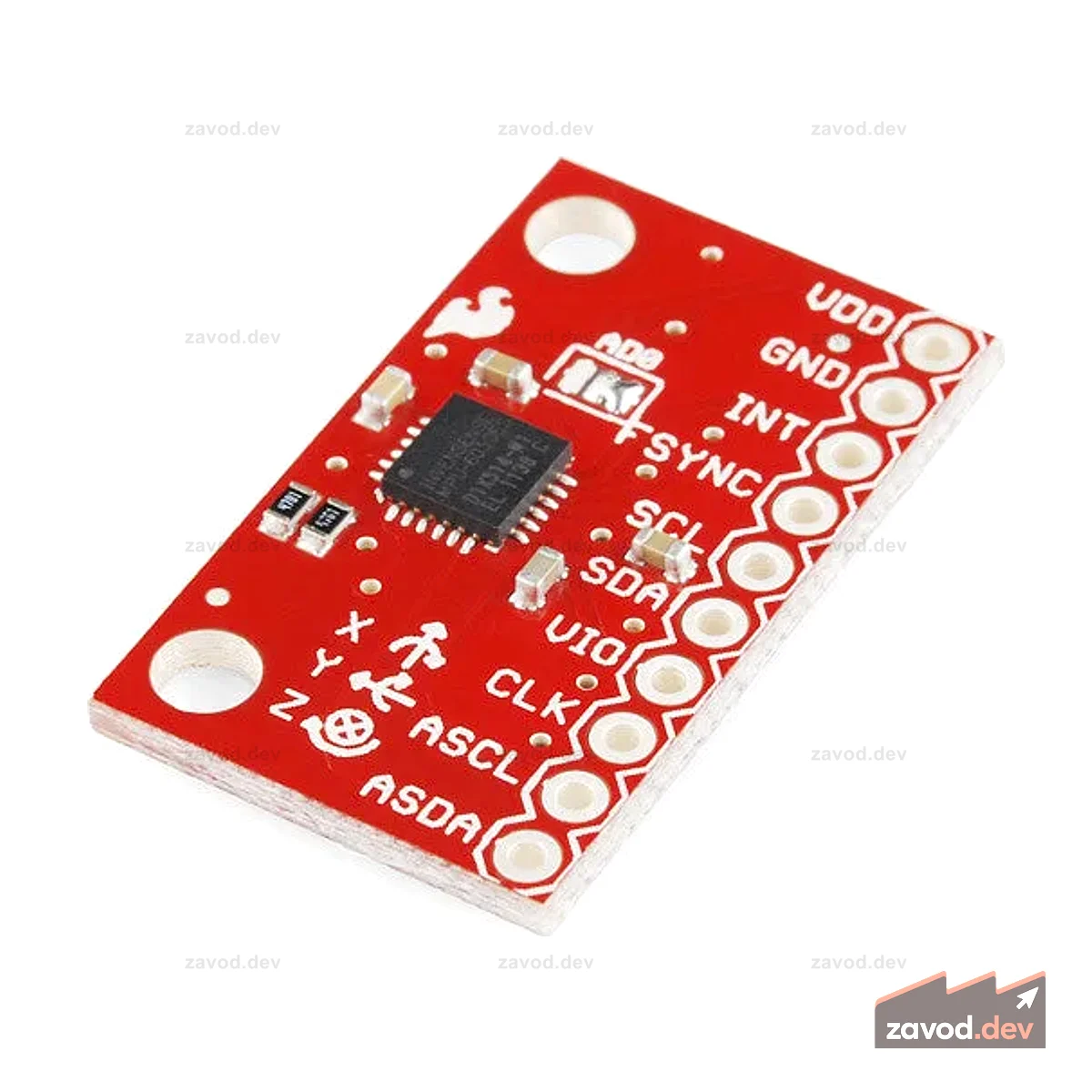 SparkFun Трехосевой акселерометр и гироскоп - MPU-6050