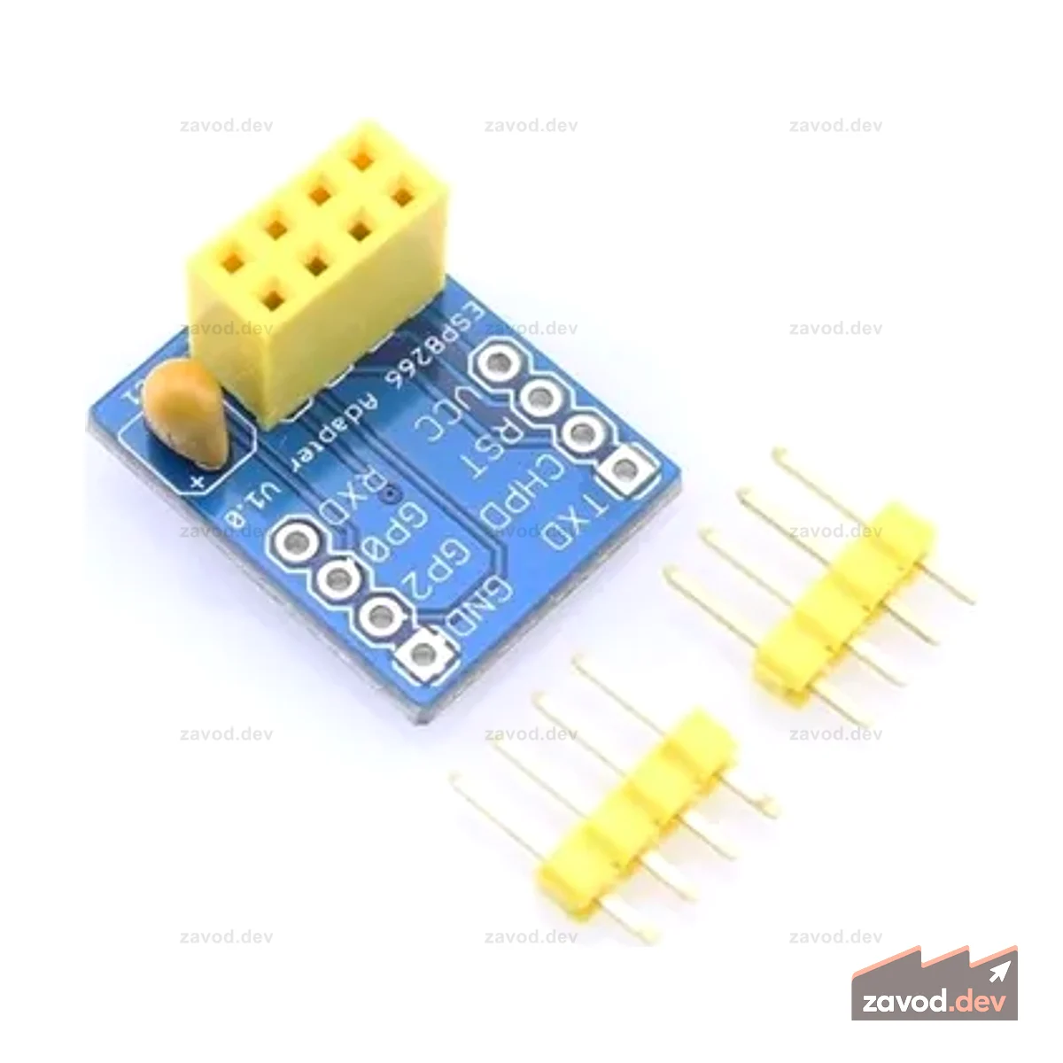 Адаптер макетной платы для трансивера ESP8266 Serial-to-WiFi