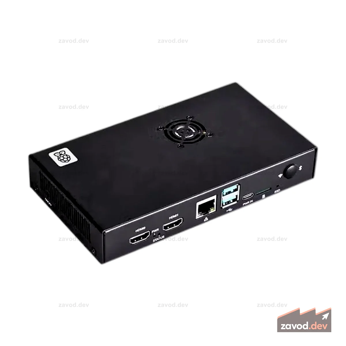 Корпус Raspberry Pi CM5 IO (вычислительный модуль 5 IO-Board Gehäuse)