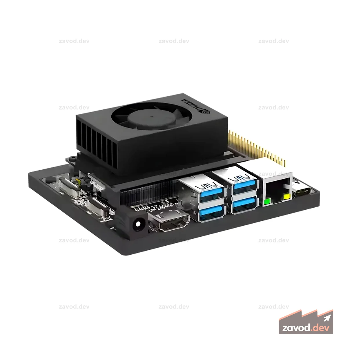 NVIDIA Jetson Orin NX 16 ГБ ОЗУ 70/100TOPS Встроенный модуль AI T801 Комплект разработчика AI
