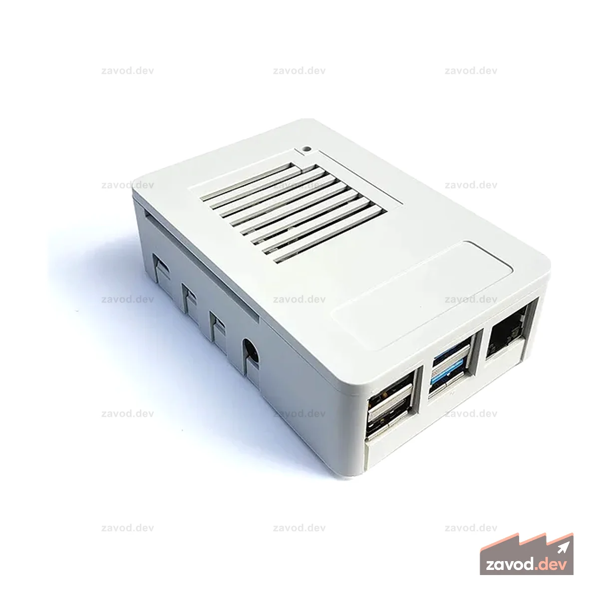 MaticBox 4 – Инновационный чехол для Raspberry Pi 4 (Белый)
