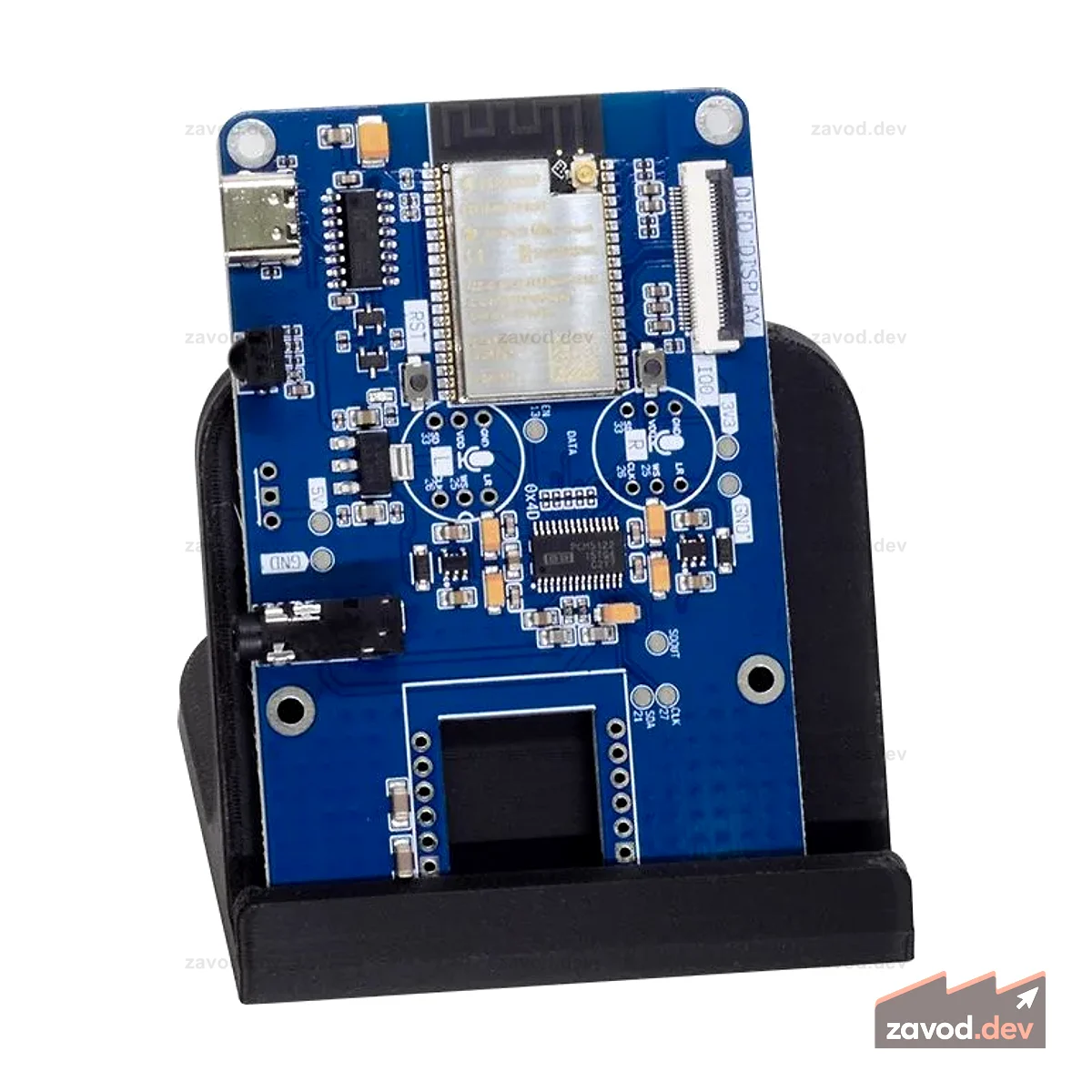 HiFi ESP32 Plus
Плата разработки аудио
