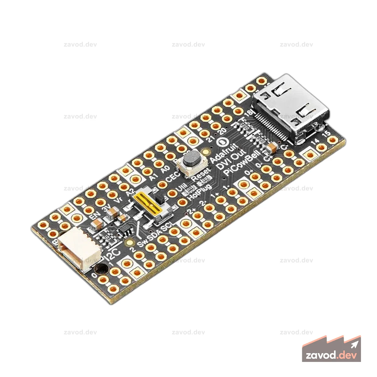 PiCowbell - Raspberry Pi Pico DVI