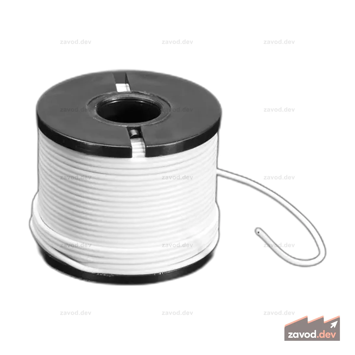 Силиконовый чехол Многожильный провод - 50 футов 30AWG Белый