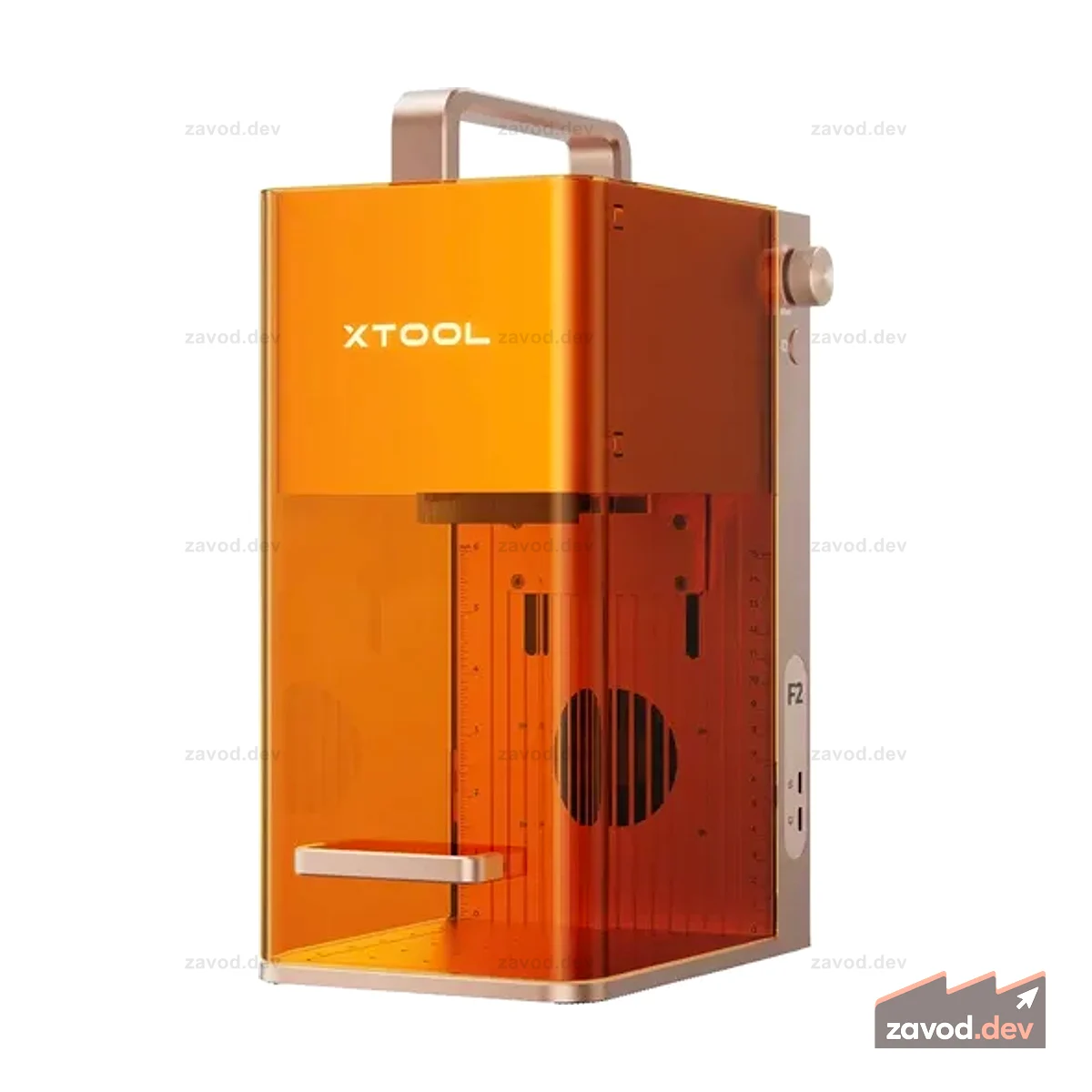xTool F2 Портативный двойной лазерный гравер 5 Вт с ИК-подсветкой и диодом 15 Вт
