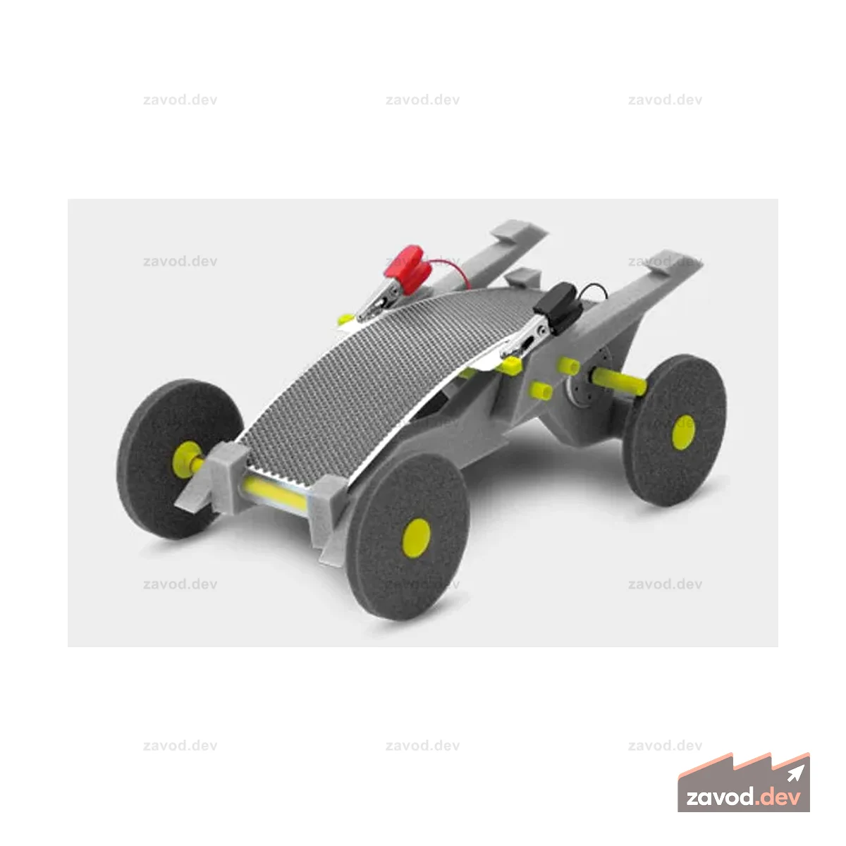 Комплект Volta Racers Solar для автомобиля - серый
