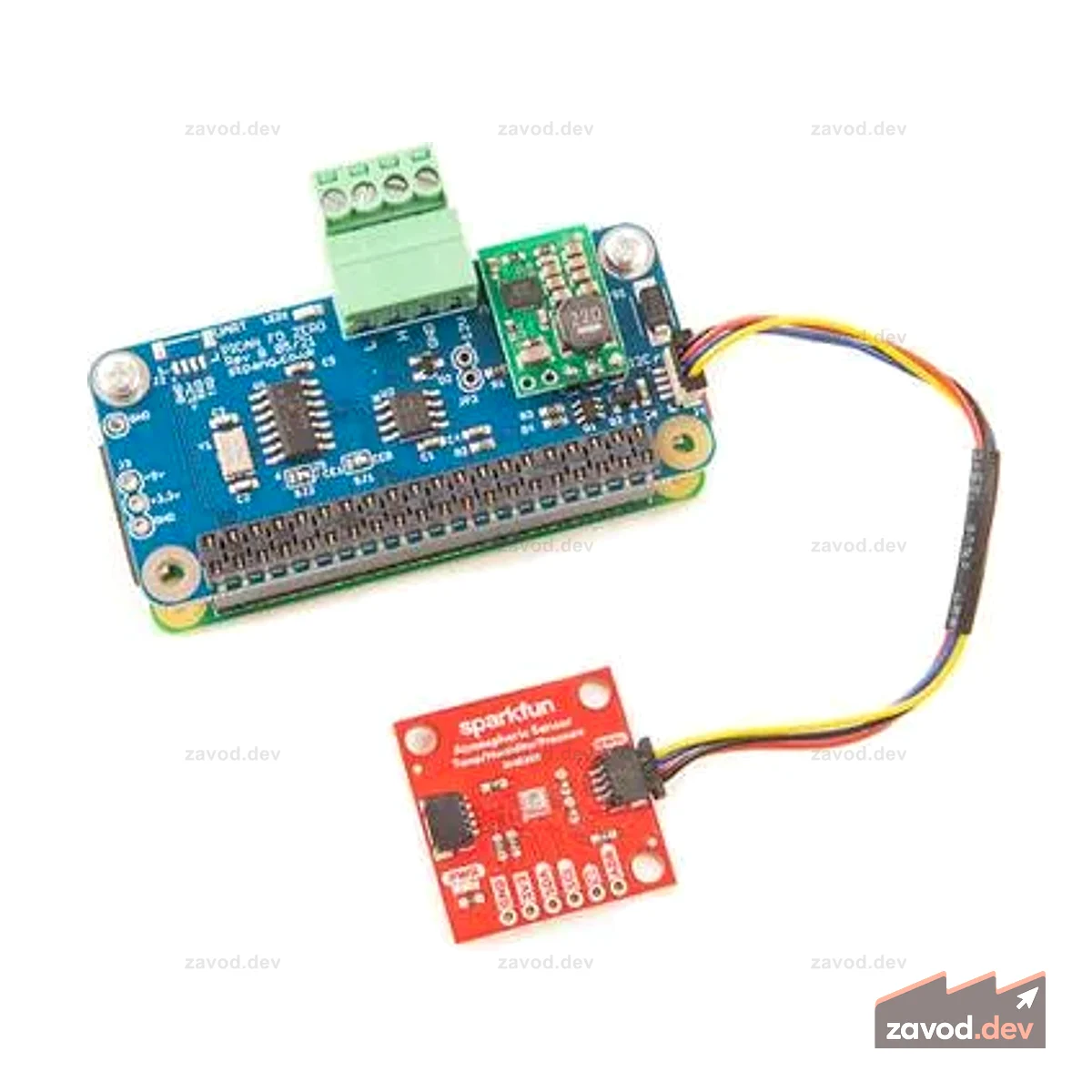 PiCAN FD Zero для Raspberry Pi Zero с ИИП 1А