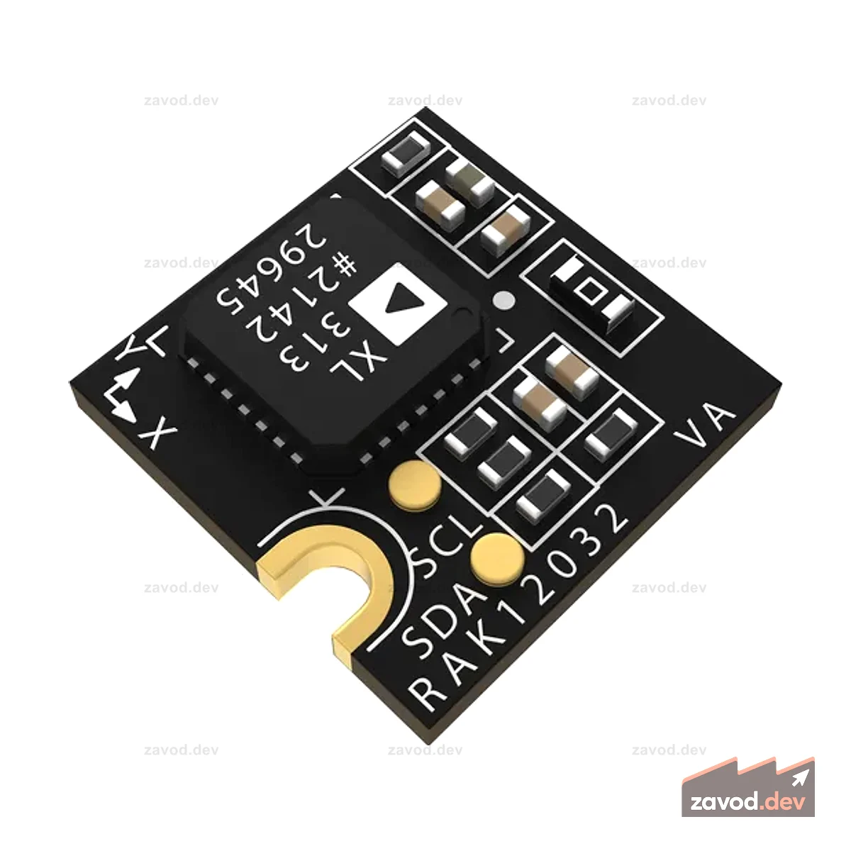 3-осевой акселерометр Analog Devices ADXL313 | RAK12032