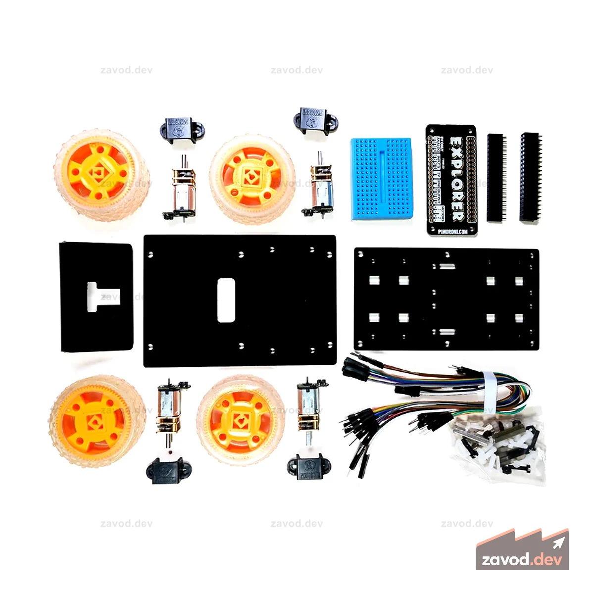Робот-вездеход Coretec 'Tiny 4WD'