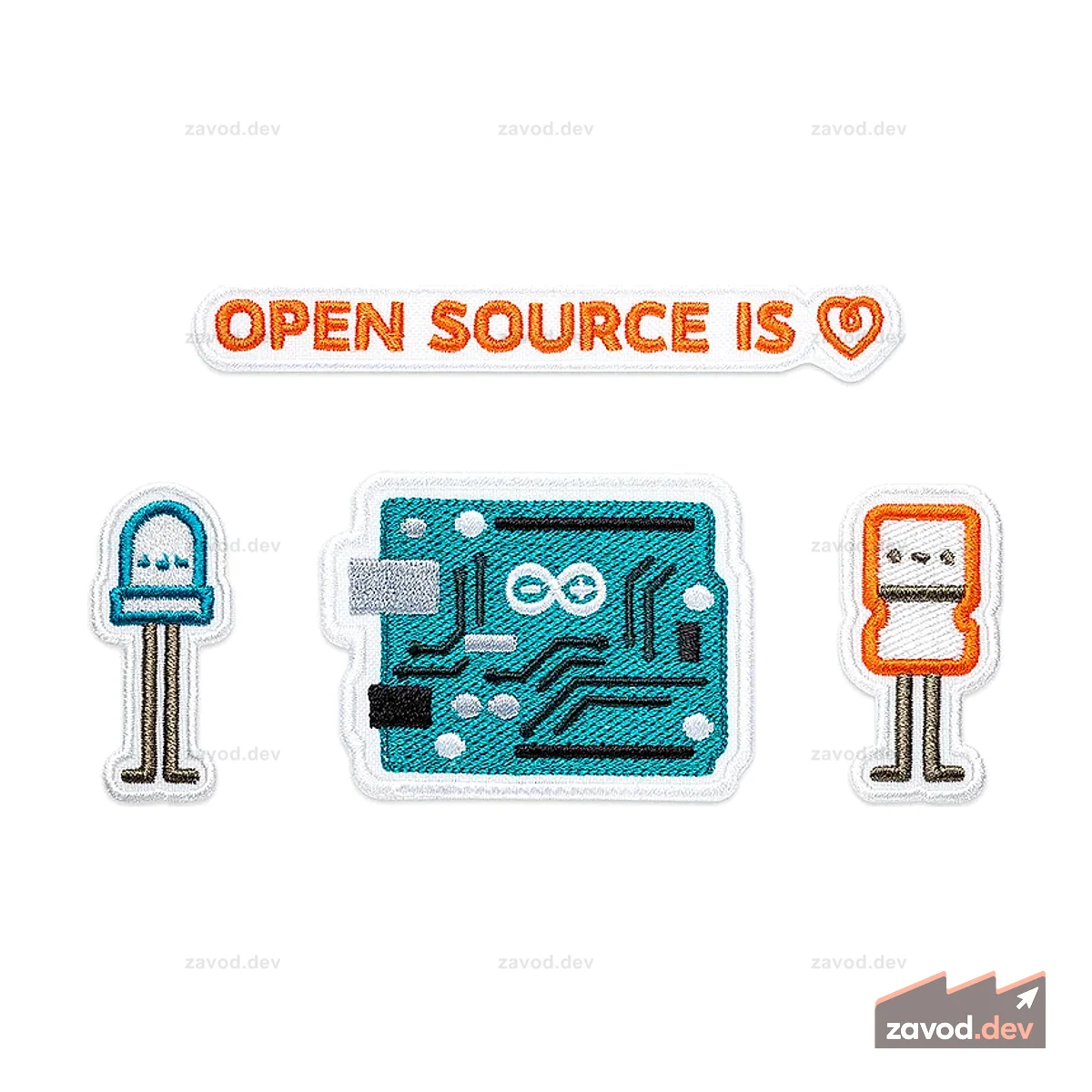Комплект патчей Arduino® A/W 22