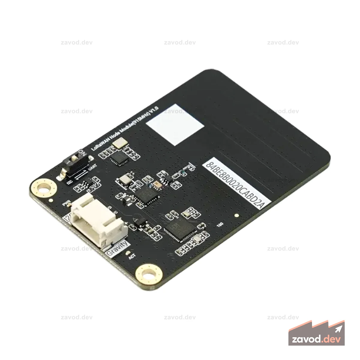 Gravity: узловой модуль LoRaWAN (EU868) на базе SX1262, радиус действия 4 км для IoT и сельского хозяйства