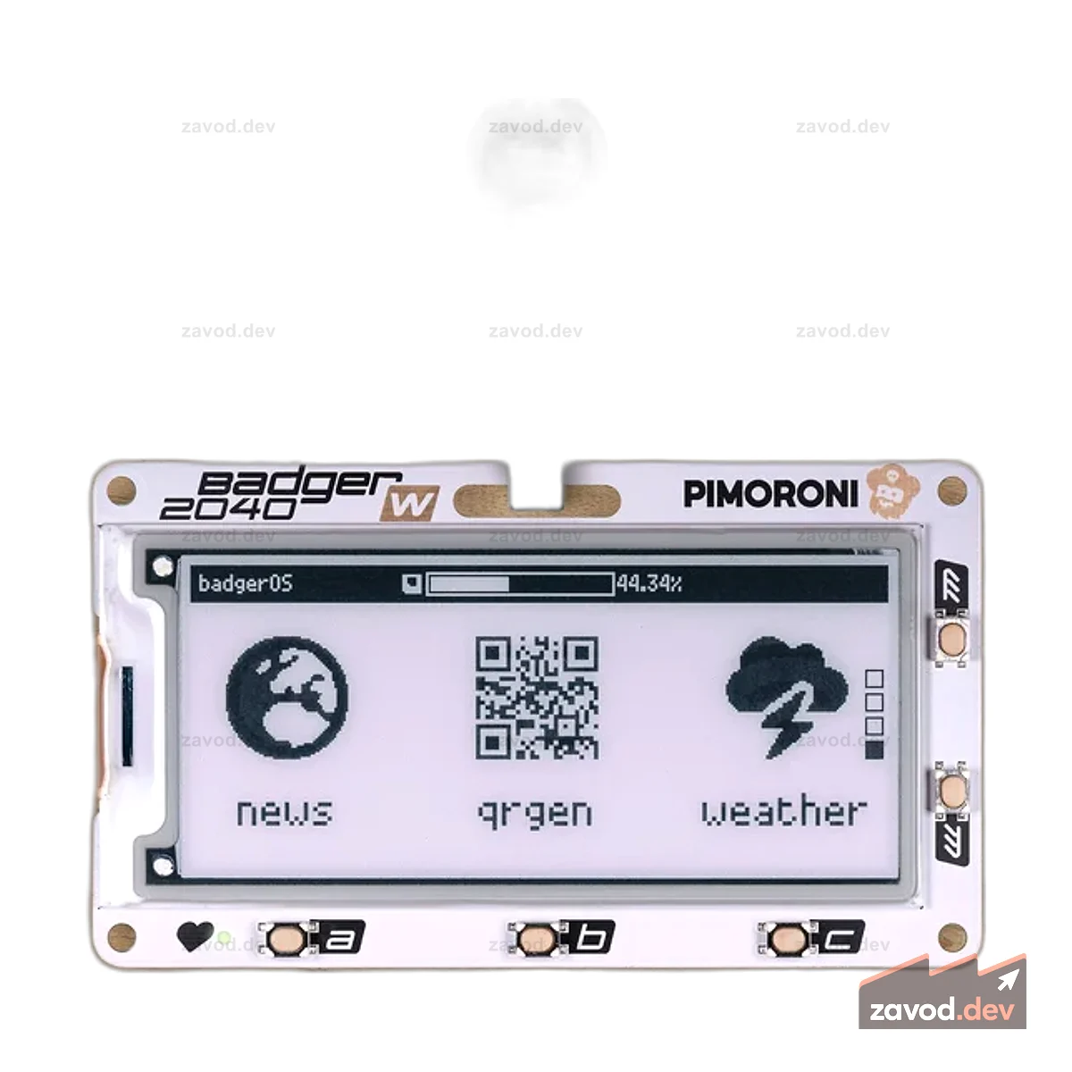 Badger 2040 W (Пико W на борту)