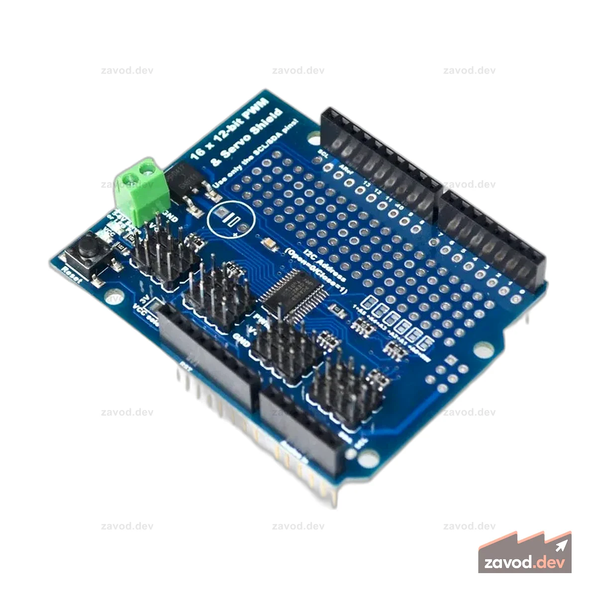 Arduino 16-канальный ШИМ-экран серводвигателя