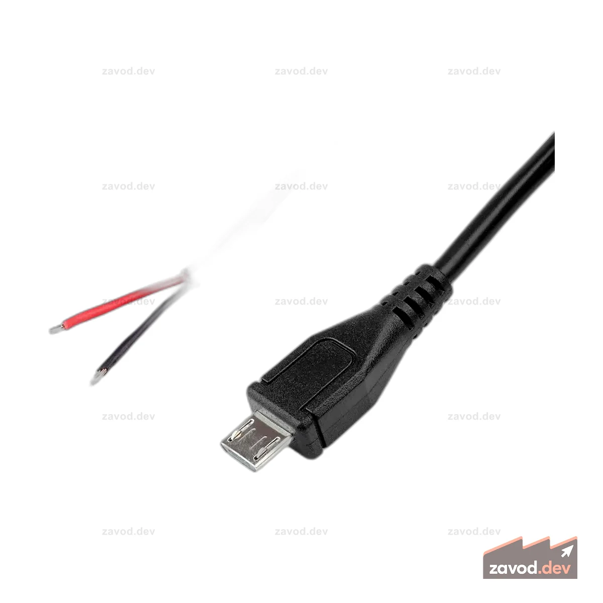 Кабель Micro USB с проводным кабелем - Длина: 1,00 м