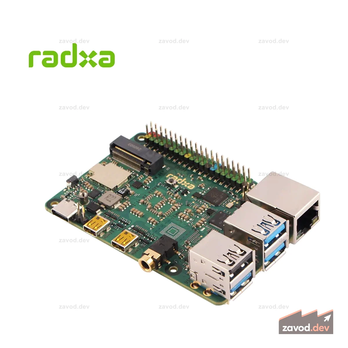 Radxa X4 — размер кредитной карты, высокая производительность: Intel N100 и RP2040 внутри