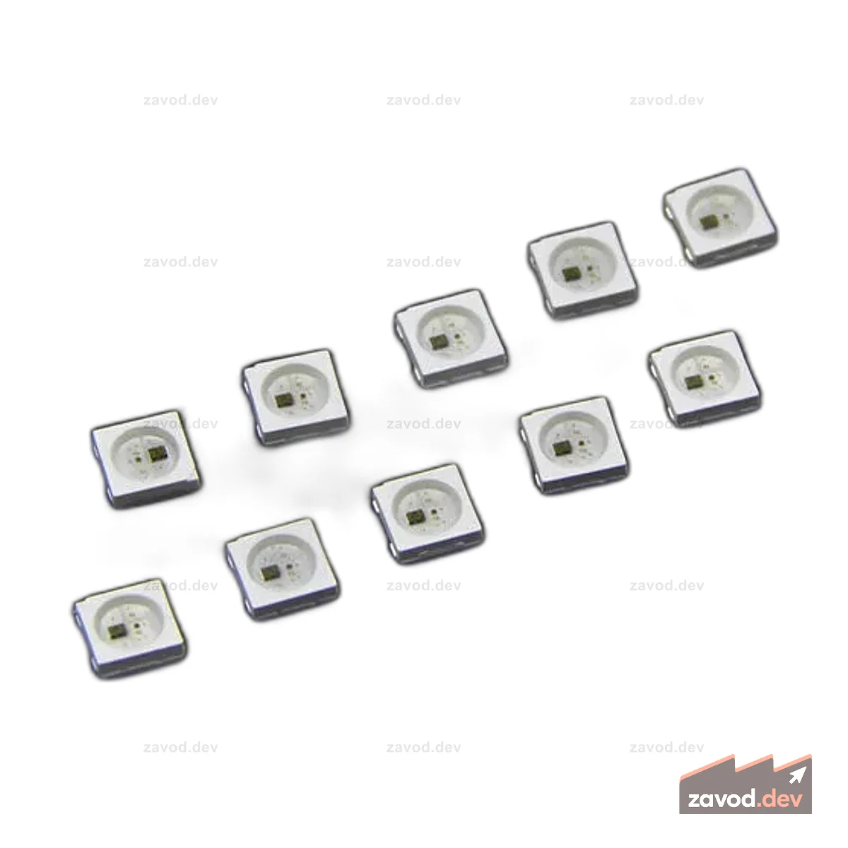 WS2812B RGB светодиод со встроенным драйвером (упаковка из 10 шт.)