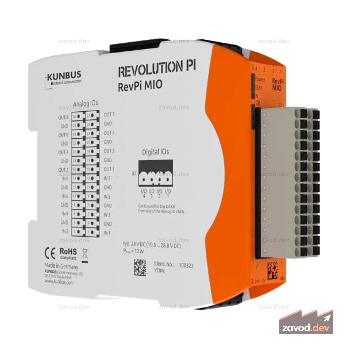 RevPi MIO – Гибкий и эффективный модуль ввода-вывода для Revolution Pi