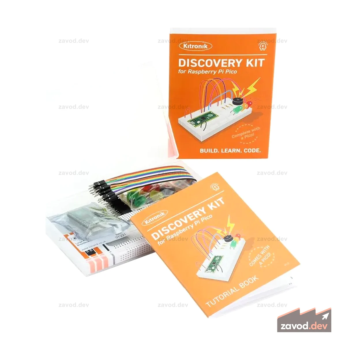 Комплект Kitronik Discovery для Raspberry Pi Pico (Pico в комплекте)